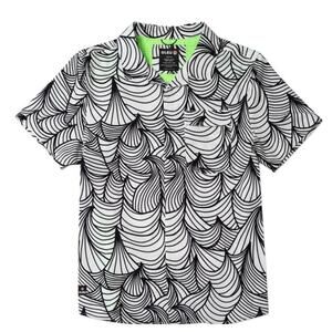 Oleu NEPTUNE BOARDSHIRT - WAVES SUMMER WHITE Size XXL UPF50 Quick Dry